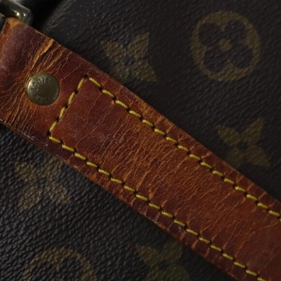 LOUIS VUITTON Monogram Keepall Bandouliere 55 Boston Bag - Picture 9 of 16